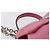 Bolso de Hombro con Cadena PRADA Nylon Rosa Plata Auth 177289A - vista 14