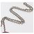 Bolso de Hombro con Cadena PRADA Nylon Rosa Plata Auth 177289A - vista 15