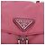 Bolso de Hombro con Cadena PRADA Nylon Rosa Plata Auth 177289A - vista 21