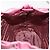 Bolso de Hombro con Cadena PRADA Nylon Rosa Plata Auth 177289A - vista 24