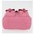 Bolso de Hombro con Cadena PRADA Nylon Rosa Plata Auth 177289A - vista 5