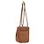 Hermès Pochette HERMES Vespa in pelle marrone oro Auth 177067A D'oro