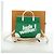 LOUIS VUITTON Borsa a Spalla Monogram Everyday Verde M80815 LV Auth 177980SM Monogramma - vista 12