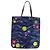 Borsa Tote FENDI in lana blu Auth 176743V - vista 13