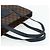 LOUIS VUITTON Borsa Tote Herald Damier Ebene N41255 LV Auth ka4237 - vista 7