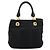 Borsa Salvatore Ferragamo in nylon nero e oro Auth BA12422 D'oro - vista 13