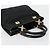 Borsa Salvatore Ferragamo in nylon nero e oro Auth BA12422 D'oro - vista 6