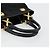 Borsa Salvatore Ferragamo in nylon nero e oro Auth BA12422 D'oro - vista 7