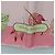 Sciarpa Salvatore Ferragamo in seta rosa Auth am11466V - vista 11
