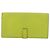 Hermès Portafoglio HERMES Bearn Soufflet in pelle verde Auth BA12491A - vista 2