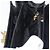 Salvatore Ferragamo Gancini Hand Bag Leather 2way Black Gold Auth 177018 Golden - view 22