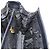 Salvatore Ferragamo Gancini Hand Bag Leather 2way Black Gold Auth 177018 Golden - view 25