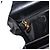 Salvatore Ferragamo Gancini Hand Bag Leather 2way Black Gold Auth 177018 Golden - view 26