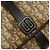 Borsa a tracolla Christian Dior Trotter Canvas Marrone Oro Auth 177851 D'oro - vista 17