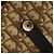 Borsa a tracolla Christian Dior Trotter Canvas Marrone Oro Auth 177851 D'oro - vista 18