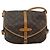 LOUIS VUITTON Borsa a Spalla Monogram Saumur 30 M42256 LV Auth ka4242 Monogramma - vista 13