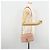 Borsa a Spalla con Catena BURBERRY in Pelle Rosa Oro Auth 177331A D'oro - vista 23