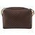 Céline CELINE Macadam Canvas Schultertasche PVC Leder Braun Gold Authentisch am11493A Golden - Ansicht 2