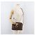 Céline CELINE Macadam Canvas Schultertasche PVC Leder Braun Gold Authentisch am11493A Golden - Ansicht 24