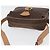 Céline CELINE Macadam Canvas Schultertasche PVC Leder Braun Gold Authentisch am11493A Golden - Ansicht 6
