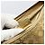 Céline Borsa a tracolla CELINE in scamosciato oro autentica 177291A D'oro - vista 12