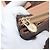 Céline CELINE Macadam Canvas Schultertasche PVC Leder Braun Gold Authentisch am11484A Golden - vista 19