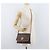 Céline CELINE Macadam Canvas Schultertasche PVC Leder Braun Gold Authentisch am11484A Golden - vista 24
