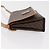 Céline CELINE Macadam Canvas Schultertasche PVC Leder Braun Gold Authentisch am11484A Golden - vista 4