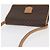 Céline CELINE Macadam Canvas Schultertasche PVC Leder Braun Gold Authentisch am11484A Golden - vista 6