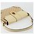 Borsa a Spalla GUCCI GG Canvas Beige Oro Auth 177967A D'oro - vista 6