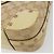 Borsa a Spalla GUCCI GG Canvas Beige Oro Auth 177967A D'oro - vista 9