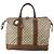GUCCI GG Supreme Web Sherry Line Boston Bag PVC Beige Oro Autentica ar13893 D'oro - vista 13