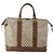 GUCCI GG Supreme Web Sherry Line Boston Bag PVC Beige Oro Autentica ar13893 D'oro - vista 2