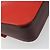 Borsa a tracolla FENDI Chain Baguette in pelle rossa argento Auth 177969A Rosso - vista 17