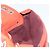 Borsa a tracolla FENDI Chain Baguette in pelle rossa argento Auth 177969A Rosso - vista 20