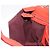 Borsa a tracolla FENDI Chain Baguette in pelle rossa argento Auth 177969A Rosso - vista 21