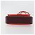 Borsa a tracolla FENDI Chain Baguette in pelle rossa argento Auth 177969A Rosso - vista 5