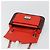 Borsa a tracolla FENDI Chain Baguette in pelle rossa argento Auth 177969A Rosso - vista 9