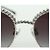 CHANEL Sonnenbrille Metall Silberton 4242 CC Auth 177100V - Ansicht 7