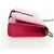 Bolso de Hombro con Cadena SAINT LAURENT de Cuero Rosa Plata 175043SAM - vista 4