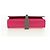Bolso de Hombro con Cadena SAINT LAURENT de Cuero Rosa Plata 175043SAM - vista 5