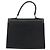 SAINT LAURENT Sac à main en cuir noir or Auth 177280A Doré - vue 2