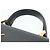 SAINT LAURENT Sac à main en cuir noir or Auth 177280A Doré - vue 8