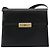 Sac à bandoulière Christian Dior en cuir noir et or Auth 177312 Doré - vue 13