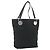 Borsa Tote GUCCI GG Canvas Nera Argento 120836 Auth 179008 Nero