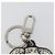 LOUIS VUITTON Schlüsselanhänger LV Dalmatia Rubber White M00746 Auth 177356 Weiß - Ansicht 3