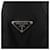 Borsa a Spalla PRADA Nylon Nero Argento Auth bs34797 - vista 18