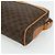 16 Céline CELINE Macadam Canvas Schultertasche PVC Leder Braun Gold Authentisch fm5323 Golden - Ansicht 9