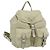 PRADA Backpack Nylon Ivory Silver Auth am11437 Silvery Cream