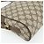 Borsa GUCCI GG Supreme Web Sherry Line PVC Beige Oro 119 02 088 Auth 178473 D'oro - vista 17
